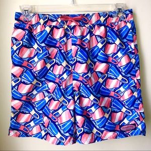 Vineyard Vines boys printed Chappy Trunks size XL